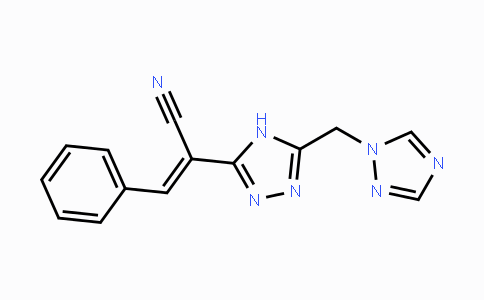 CAS No. 1164485-96-4, 3-Phenyl-2-[5-(1H-1,2,4-triazol-1-ylmethyl)-4H-1,2,4-triazol-3-yl]acrylonitrile
