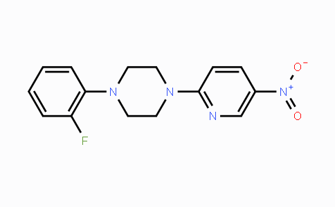 CAS No. 400088-93-9, 1-(2-Fluorophenyl)-4-(5-nitro-2-pyridinyl)piperazine