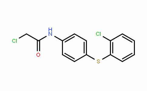 CAS No. 339105-44-1, 2-Chloro-N-{4-[(2-chlorophenyl)sulfanyl]phenyl}acetamide