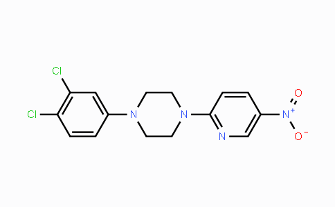 CAS No. 400088-96-2, 1-(3,4-Dichlorophenyl)-4-(5-nitro-2-pyridinyl)piperazine