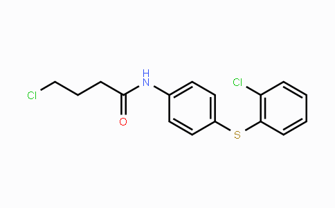 CAS No. 339105-62-3, 4-Chloro-N-{4-[(2-chlorophenyl)sulfanyl]phenyl}butanamide