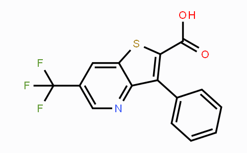 CAS No. 478260-57-0, 3-Phenyl-6-(trifluoromethyl)thieno[3,2-b]pyridine-2-carboxylic acid
