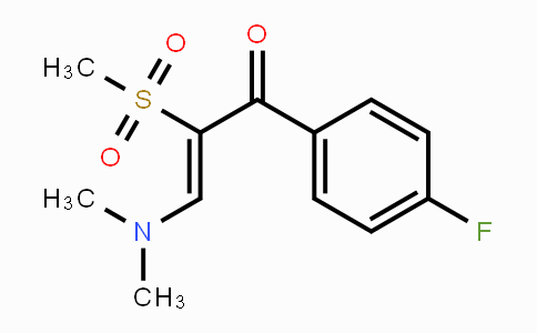 CAS No. 339108-36-0, 3-(Dimethylamino)-1-(4-fluorophenyl)-2-(methylsulfonyl)-2-propen-1-one