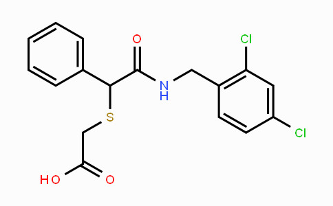 CAS No. 339108-47-3, 2-({2-[(2,4-Dichlorobenzyl)amino]-2-oxo-1-phenylethyl}sulfanyl)acetic acid
