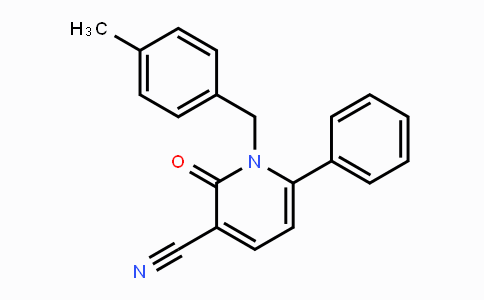 CAS No. 339108-83-7, 1-(4-Methylbenzyl)-2-oxo-6-phenyl-1,2-dihydro-3-pyridinecarbonitrile