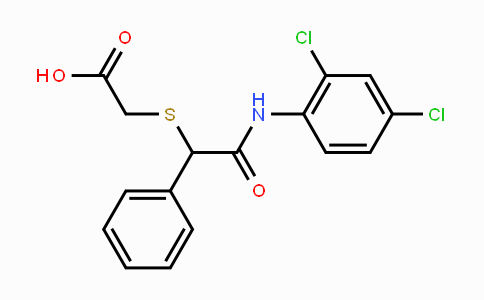 CAS No. 339109-36-3, 2-{[2-(2,4-Dichloroanilino)-2-oxo-1-phenylethyl]sulfanyl}acetic acid