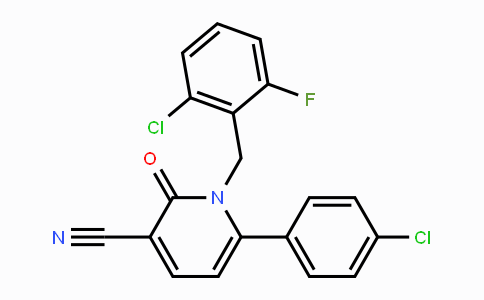 CAS No. 400089-27-2, 1-(2-Chloro-6-fluorobenzyl)-6-(4-chlorophenyl)-2-oxo-1,2-dihydro-3-pyridinecarbonitrile