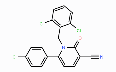 CAS No. 339109-85-2, 6-(4-Chlorophenyl)-1-(2,6-dichlorobenzyl)-2-oxo-1,2-dihydro-3-pyridinecarbonitrile