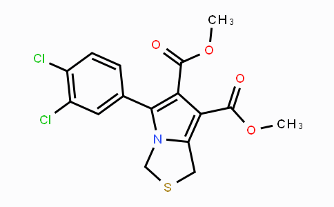 MC120295 | 110271-25-5 | Dimethyl 5-(3,4-dichlorophenyl)-1H-pyrrolo[1,2-c][1,3]thiazole-6,7-dicarboxylate