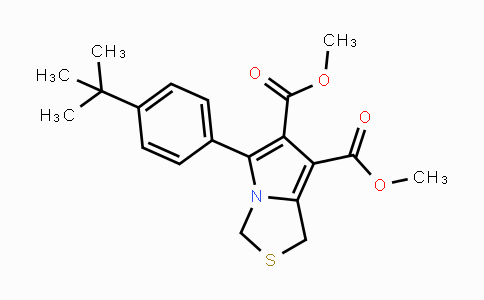 DY120296 | 339113-82-5 | Dimethyl 5-[4-(tert-butyl)phenyl]-1H-pyrrolo[1,2-c][1,3]thiazole-6,7-dicarboxylate