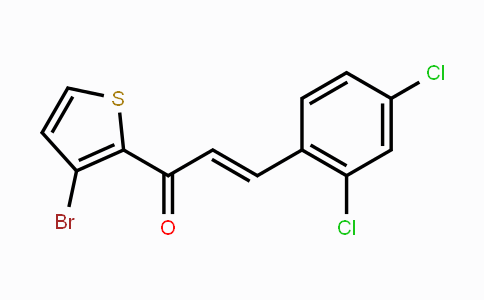 CAS No. 339113-88-1, 1-(3-Bromo-2-thienyl)-3-(2,4-dichlorophenyl)-2-propen-1-one