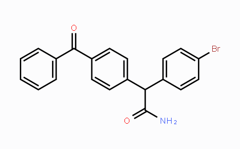 CAS No. 339115-32-1, 2-(4-Benzoylphenyl)-2-(4-bromophenyl)acetamide