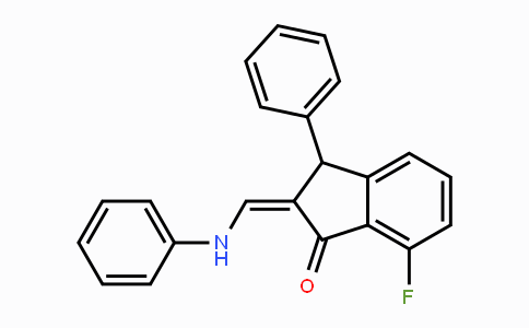 CAS No. 339115-65-0, 2-(Anilinomethylene)-7-fluoro-3-phenyl-1-indanone