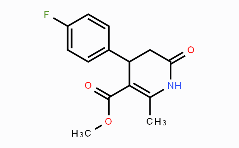 CAS No. 299207-90-2, Methyl 4-(4-fluorophenyl)-2-methyl-6-oxo-1,4,5,6-tetrahydro-3-pyridinecarboxylate