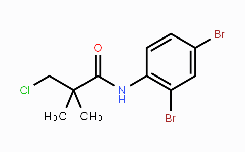 CAS No. 454473-75-7, 3-Chloro-N-(2,4-dibromophenyl)-2,2-dimethylpropanamide