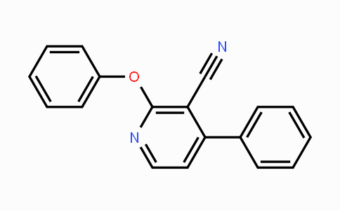 CAS No. 478245-85-1, 2-Phenoxy-4-phenylnicotinonitrile