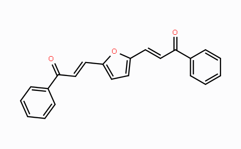 CAS No. 123612-96-4, 3-[5-(3-Oxo-3-phenyl-1-propenyl)-2-furyl]-1-phenyl-2-propen-1-one