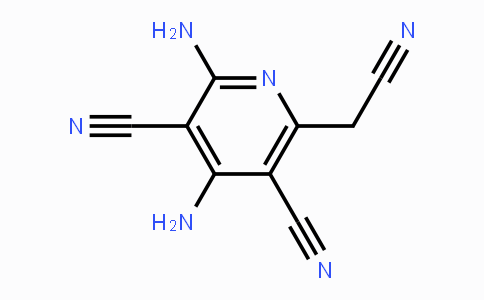 CAS No. 24571-64-0, 2,4-Diamino-6-(cyanomethyl)-3,5-pyridinedicarbonitrile