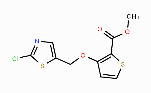 478246-26-3 | Methyl 3-[(2-chloro-1,3-thiazol-5-yl)methoxy]-2-thiophenecarboxylate
