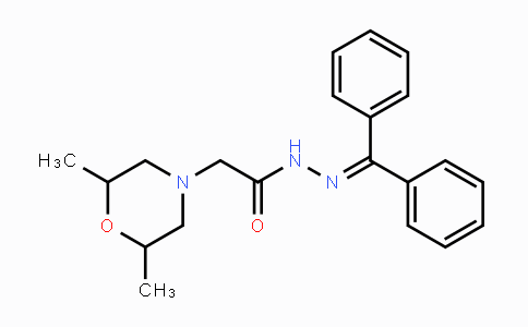 CAS No. 478247-24-4, 2-(2,6-Dimethylmorpholino)-N'-(diphenylmethylene)acetohydrazide