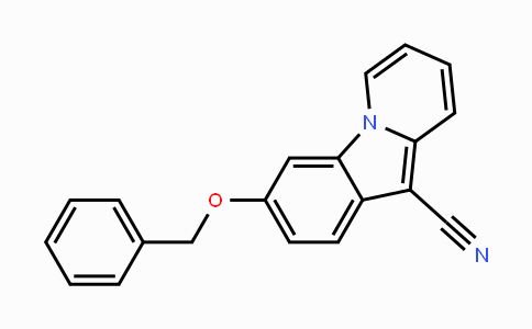 CAS No. 338981-94-5, 3-(Benzyloxy)pyrido[1,2-a]indole-10-carbonitrile