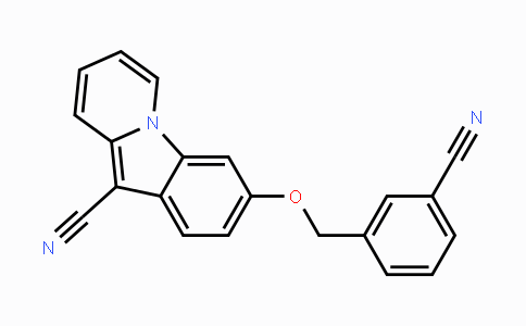 CAS No. 338981-95-6, 3-[(3-Cyanobenzyl)oxy]pyrido[1,2-a]indole-10-carbonitrile