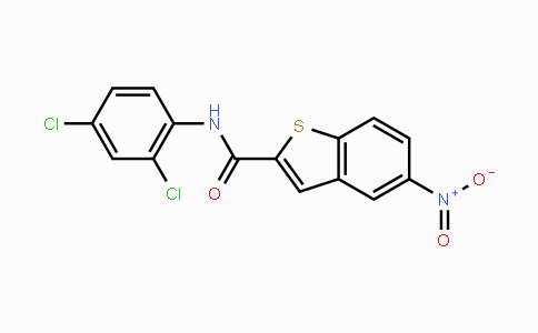 CAS No. 478248-47-4, N-(2,4-Dichlorophenyl)-5-nitro-1-benzothiophene-2-carboxamide