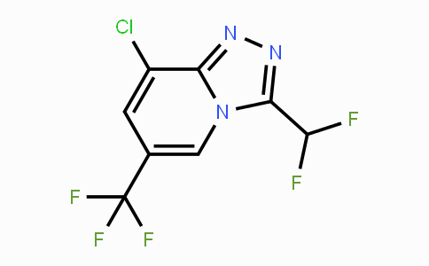 CAS No. 478248-92-9, 8-Chloro-3-(difluoromethyl)-6-(trifluoromethyl)[1,2,4]triazolo[4,3-a]pyridine