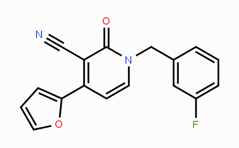 CAS No. 439120-70-4, 1-(3-Fluorobenzyl)-4-(2-furyl)-2-oxo-1,2-dihydro-3-pyridinecarbonitrile