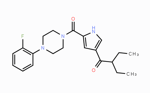 CAS No. 439120-78-2, 2-Ethyl-1-(5-{[4-(2-fluorophenyl)piperazino]carbonyl}-1H-pyrrol-3-yl)-1-butanone