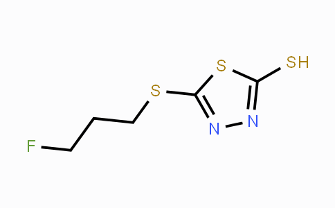 CAS No. 866144-12-9, 5-[(3-Fluoropropyl)sulfanyl]-1,3,4-thiadiazol-2-ylhydrosulfide