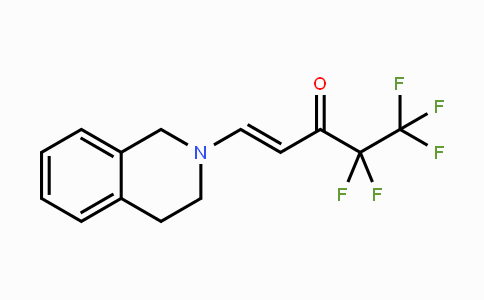CAS No. 692738-20-8, (E)-1-[3,4-Dihydro-2(1H)-isoquinolinyl]-4,4,5,5,5-pentafluoro-1-penten-3-one