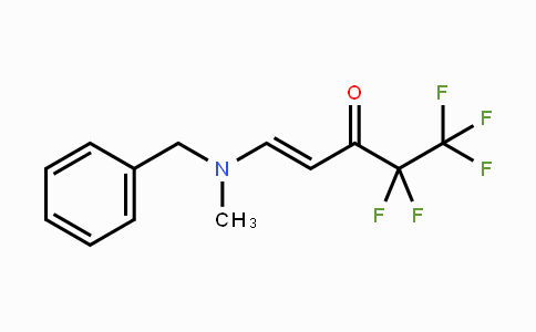 CAS No. 1164453-50-2, (E)-1-[Benzyl(methyl)amino]-4,4,5,5,5-pentafluoro-1-penten-3-one