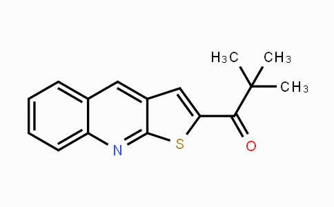 CAS No. 692738-25-3, 2,2-Dimethyl-1-thieno[2,3-b]quinolin-2-yl-1-propanone