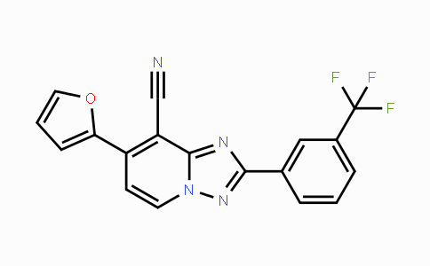 CAS No. 866144-77-6, 7-(2-Furyl)-2-[3-(trifluoromethyl)phenyl][1,2,4]triazolo[1,5-a]pyridine-8-carbonitrile