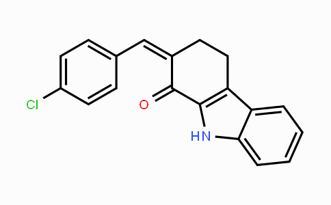 CAS No. 866149-10-2, 2-[(Z)-(4-Chlorophenyl)methylidene]-4,9-dihydro-1H-carbazol-1(3H)-one