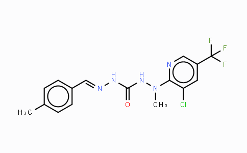 CAS No. 866149-28-2, N''-[3-Chloro-5-(trifluoromethyl)-2-pyridinyl]-N''-methyl-N'''-[(E)-(4-methylphenyl)methylidene]carbonic dihydrazide