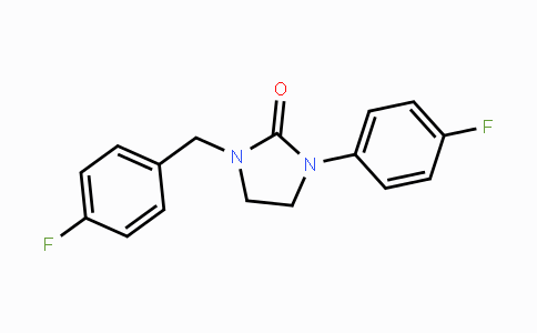 CAS No. 866149-36-2, 1-(4-Fluorobenzyl)-3-(4-fluorophenyl)tetrahydro-2H-imidazol-2-one