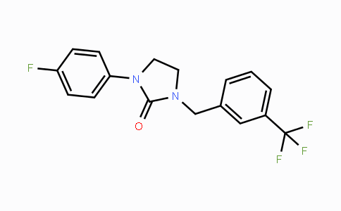 CAS No. 866149-50-0, 1-(4-Fluorophenyl)-3-[3-(trifluoromethyl)benzyl]tetrahydro-2H-imidazol-2-one