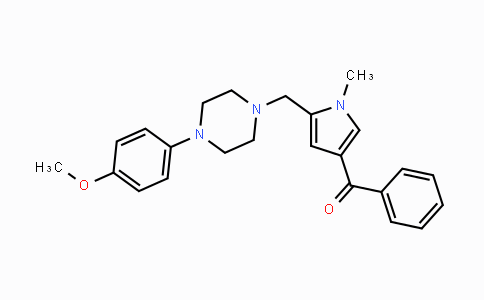 CAS No. 866149-62-4, (5-{[4-(4-Methoxyphenyl)piperazino]methyl}-1-methyl-1H-pyrrol-3-yl)(phenyl)methanone