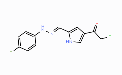 CAS No. 866149-96-4, 4-(2-Chloroacetyl)-1H-pyrrole-2-carbaldehyde N-(4-fluorophenyl)hydrazone