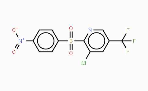 CAS No. 1281872-40-9, 3-Chloro-2-[(4-nitrobenzene)sulfonyl]-5-(trifluoromethyl)pyridine