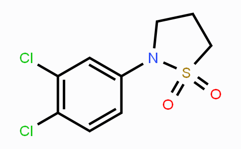 CAS No. 701305-11-5, 2-(3,4-Dichlorophenyl)tetrahydro-1H-1lambda~6~-isothiazole-1,1-dione