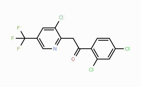 CAS No. 1280538-08-0, 2-[3-Chloro-5-(trifluoromethyl)pyridin-2-yl]-1-(2,4-dichlorophenyl)ethan-1-one