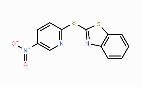 CAS No. 146724-09-6, 2-[(5-Nitropyridin-2-yl)sulfanyl]-1,3-benzothiazole