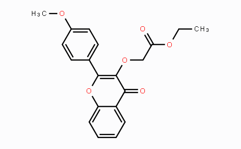 CAS No. 100064-06-0, Ethyl 2-{[2-(4-methoxyphenyl)-4-oxo-4H-chromen-3-yl]oxy}acetate