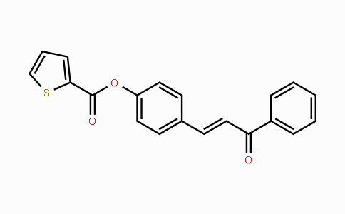 CAS No. 331459-76-8, 4-(3-Oxo-3-phenyl-1-propenyl)phenyl 2-thiophenecarboxylate