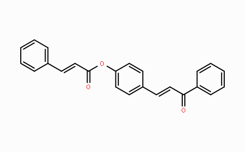 CAS No. 331459-99-5, 4-(3-Oxo-3-phenyl-1-propenyl)phenyl 3-phenylacrylate