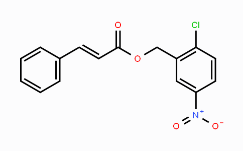 CAS No. 328263-22-5, 2-Chloro-5-nitrobenzyl 3-phenylacrylate