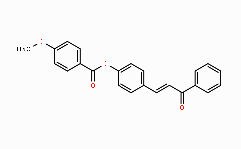 CAS No. 1426927-68-5, 4-(3-Oxo-3-phenyl-1-propenyl)phenyl 4-methoxybenzenecarboxylate